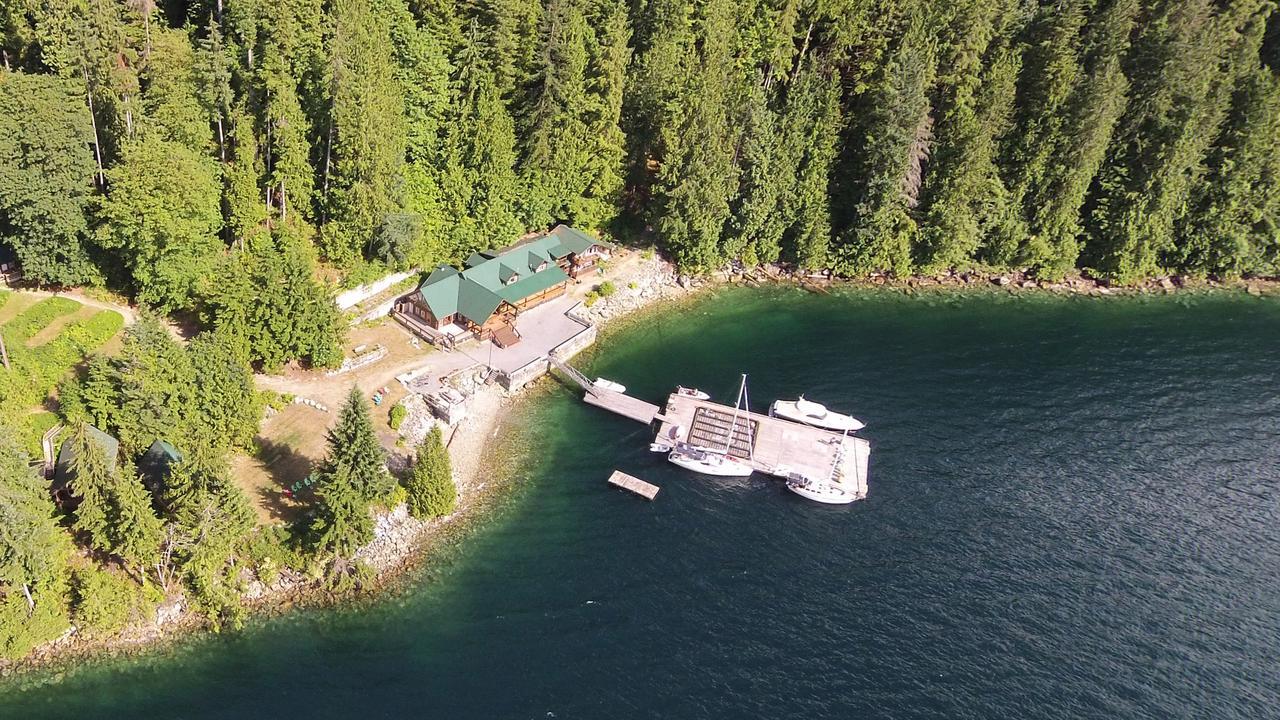 Homfray Lodge Desolation Sound Exteriér fotografie