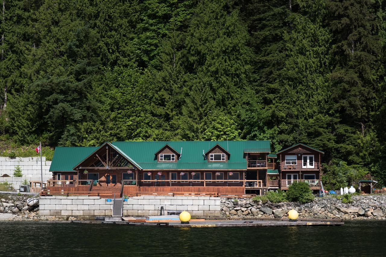 Homfray Lodge Desolation Sound Exteriér fotografie